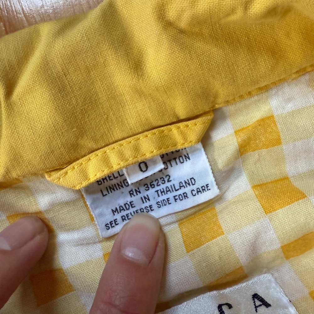 Cropped Yellow Jacket - Picture 3 of 9